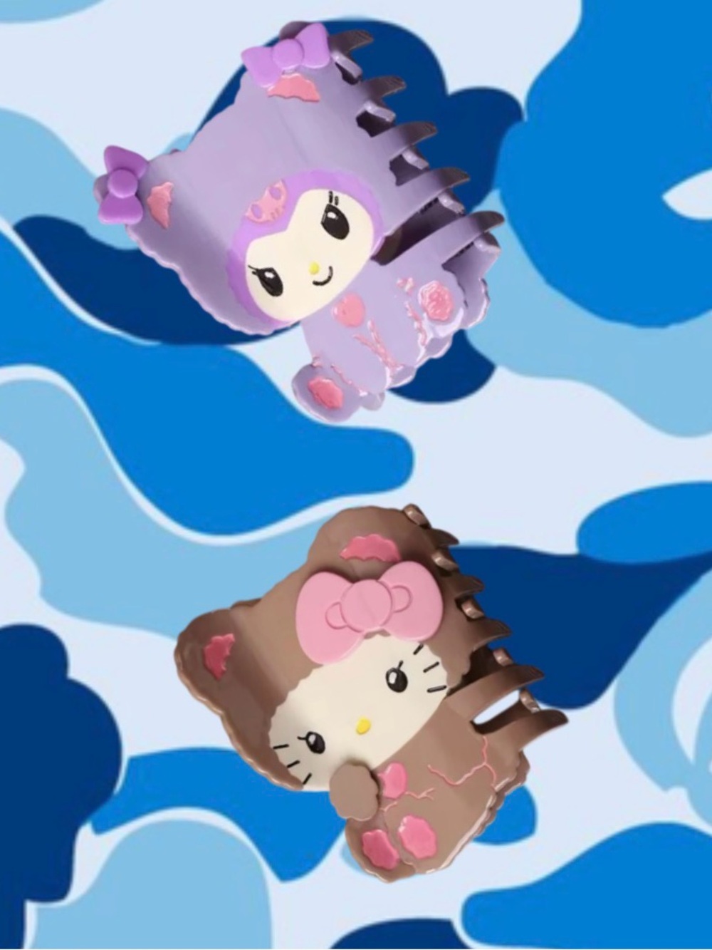 HK x ROMI TEDDY CLAW CLIPS